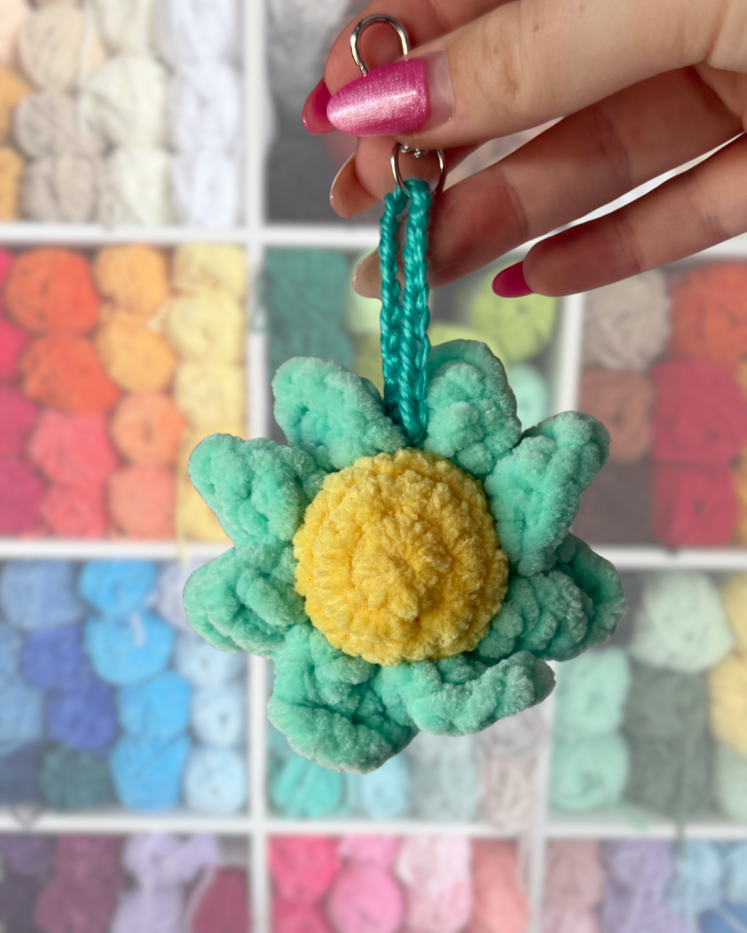 Flower Keychain