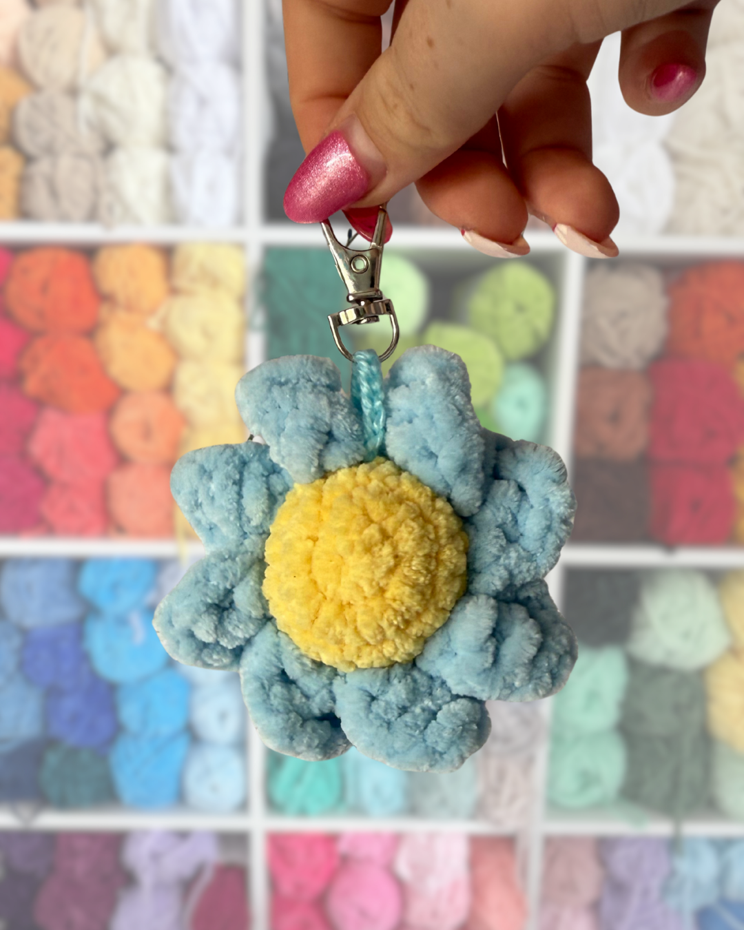 Flower Keychain
