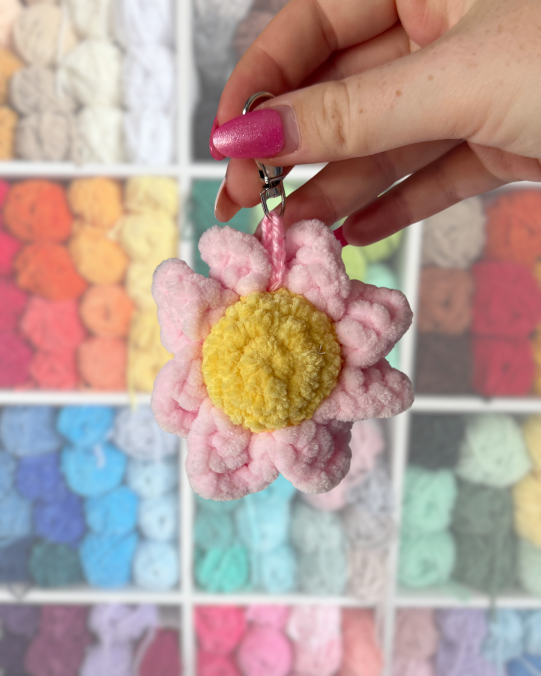 Flower Keychain